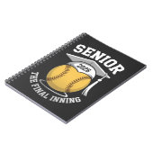 Carnet Senior The Final Inning 2026 Softball Graduation (Côté gauche)