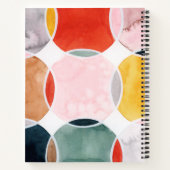 Carnet Sensal - Motif circulaire (Dos)