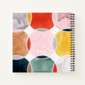 Carnet Sensal - Motif circulaire (Dos)