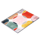 Carnet Sensal - Motif circulaire (Côté gauche)