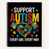 Carnet Sensibilisation à l'autisme (Devant)