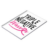 Carnet Sensibilisation au cancer du sein chez les trois s (Côté gauche)