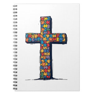 Carnet Sensibilisation sur l'autisme Mois Christ Religion