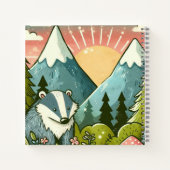 Carnet Sentiers d'été – Douce blaireau dans le pin de mon (Dos)