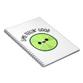 Carnet Sentiment de citron bonne blague Citron Pun (Côté Droit)