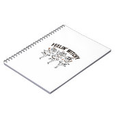 Carnet Sentiment Sorcière Rétro Sorcières Halloween (Côté gauche)