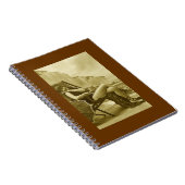 Carnet Sepia Beauté de bain Vintage (Côté Droit)