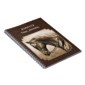 Carnet Sepia Brown (Côté Droit)