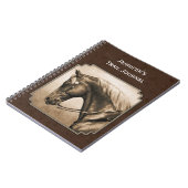 Carnet Sepia Brown (Côté gauche)