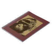 Carnet Sepia Gorilla (Côté gauche)