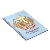 Carnet Sepia Prayer Mains Christian (Côté Droit)