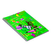 Carnet sept, 1 anniversaire de enfant (Côté Droit)