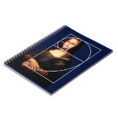 Carnet Séquence Leonardo da Vinci Mona Lisa Fibonacci (Côté gauche)