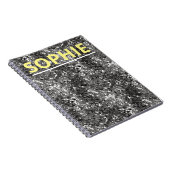 Carnet Séquence métallique en argent (Côté Droit)