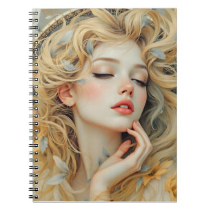 Carnet Seraphe d'or - Angel de lumière et de grâce