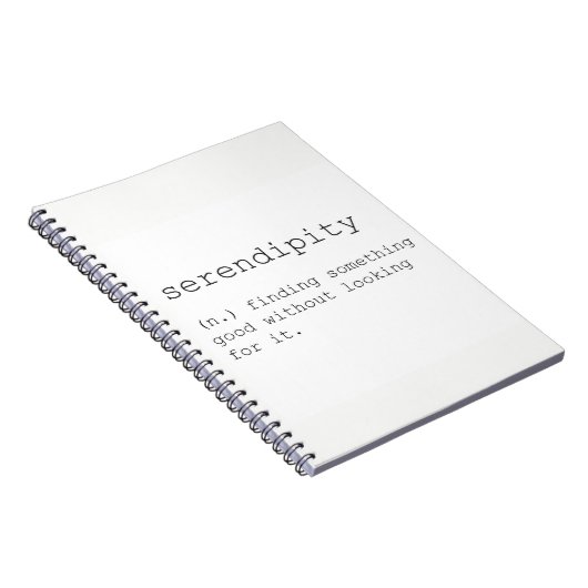 Carnet Serendipity notebook (Côté Droit)