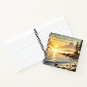 Carnet Serene Lake & Quote (Intérieur)