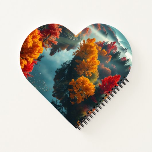 Carnet Serene River Shore Reflection Nature Art  (Dos)