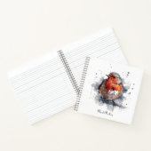 Carnet Serene Robin, personnalisée (Intérieur)