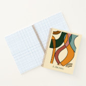 Carnet Serene Savanna Gentle Abstract Earthy Personalized (Intérieur)