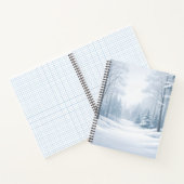 Carnet Serene Winter Forest Spiral Notebook (Intérieur)