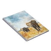 Carnet Serengetti Elephants (Côté Droit)