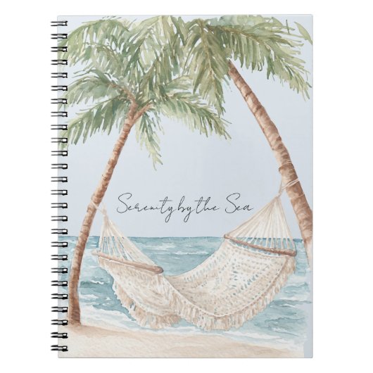 Carnet Sérénité au bord de la mer (Devant)
