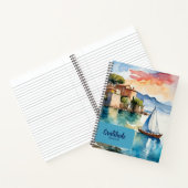 Carnet Sérénité Côtière de Gratitude (Intérieur)