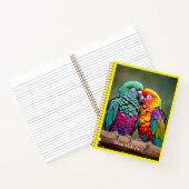 Carnet "Sérénité de perroquet trouvée" (Intérieur)
