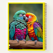 Carnet "Sérénité de perroquet trouvée" (Dos)