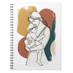 Carnet Sérénité maternelle : une étreinte minimaliste