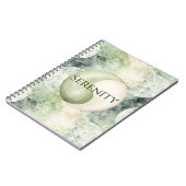 Carnet Sérénité Yin Yang Vert (Côté gauche)