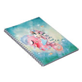 Carnet Serenity Mermaid - Gardez le calme et nagez (Côté Droit)