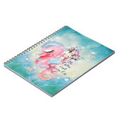 Carnet Serenity Mermaid - Gardez le calme et nagez (Côté gauche)