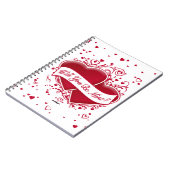 Carnet Serez-Vous À Moi ? Cœurs rouges (Côté gauche)