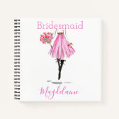 Carnet Serez-vous la servante d'honneur de mon épouse d'h (Devant)