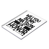 Carnet Serez-Vous Mon Chef D'Honneur ? (Côté gauche)