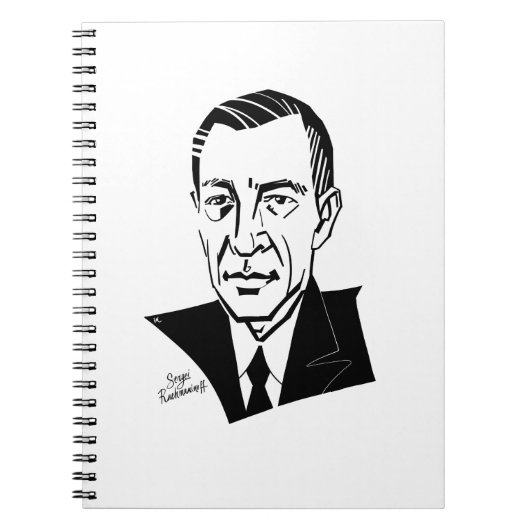 Carnet Sergei Rachmaninoff (Devant)