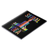 Carnet serial yoga - notebook (Côté gauche)