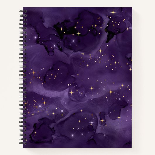 Carnet Série Conception Galaxie Violette 8 (Devant)