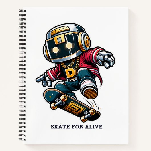 Carnet Série de skate Street Style (Devant)