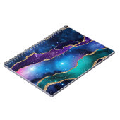 Carnet Série Galaxy Agate Design 13 (Côté gauche)