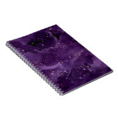 Carnet Série Galaxy Violet Design 8 (Côté Droit)