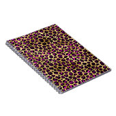 Carnet Série Purple and Gold Leopard Design 4 (Côté Droit)