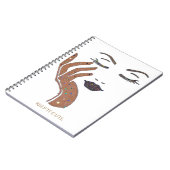 CARNET SÉRIE TOUT MIGNON - MARRON (Côté gauche)
