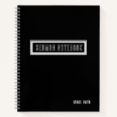 Carnet Sermon moderne (Devant)