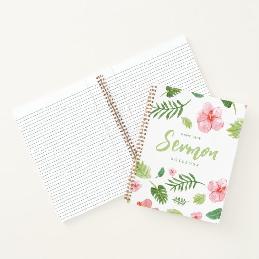 Carnet Sermon moderne (Intérieur)