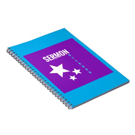 Carnet Sermon Simple À Écrire (Côté Droit)