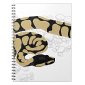 Carnet Serpent de python de boule (Devant)
