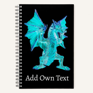 Carnet Serpent Dragon Fantastique Brume Arctique Eau Lumi